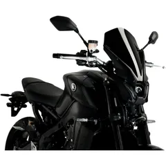Touring Screen Puig New Gen Black for Motorcycles