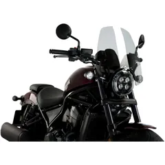 Touring screen new gen PUIG smoke grey for: Honda CMX