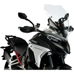 Touring screen PUIG transparent for: Ducati Multistrada