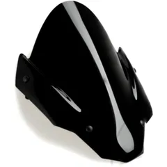 Screen z - racing PUIG black for: Aprilia Tuono