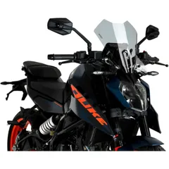 Sports screen new gen PUIG transparent for: KTM Duke 7743012