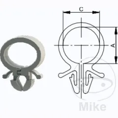 Wireclamp black JMP