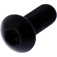 DOME HEAD BOLT JMP M10 x 1.25MM 25MM ALU BLACK