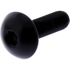Linsenschraube JMP Bolt M5X0.8 mm 16 mm Alu schwarz