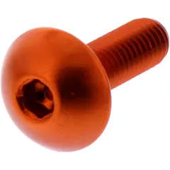 Linsenschraube JMP Bolt M5X0.8 mm 16 mm Alu orange