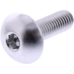 DOME HEAD BOLT JMP BOLT M5X0.8MM 16MM ALUMINIUM SILVER for Motorcycles