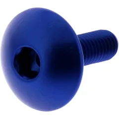 DOME HEAD BOLT JMP BOLT M5X0.8MM 16MM ALUMINIUM BLUE