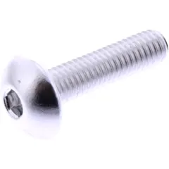 DOME HEAD BOLT JMP BOLT M5X0.8MM 20MM ALUMINUM SILVER