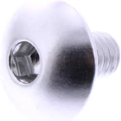 DOME HEAD BOLT JMP BOLT M6X1.00MM 10MM ALUMINIUM SILVER