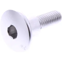 DOME HEAD BOLT JMP BOLT M6X1.00MM 22MM ALUMINIUM SILVER