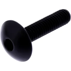 DOME HEAD BOLT JMP BOLT M6X1.00MM 25MM ALUMINIUM BLACK