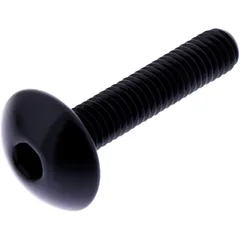 DOME HEAD BOLT JMP BOLT M6X1.00MM 30MM ALUMINIUM BLACK