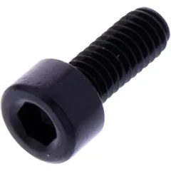 Zylinderschraube M4x0.7mm 10mm Alu schwarz