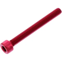 Zylinderschraube JMP Bolt M4X0.7 mm 35 mm Aluminium rot
