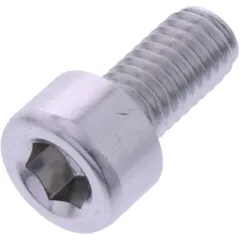 Zylinderschraube für Motorräder JMP M5X0.8 mm 10 mm Aluminium silber