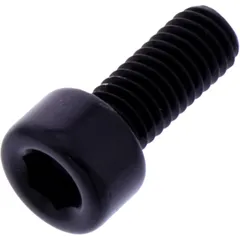 Zylinderschraube M5X0.8 mm 12 mm Aluminium schwarz