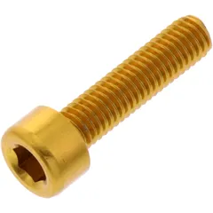 Zylinderschraube M5X0.8 mm 20 mm Alu gold