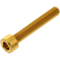 Zylinderschraube JMP Alu gold M5X0.8 mm 30 mm