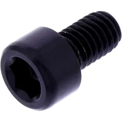 Zylinderschraube Innensechskant JMP Bolt M6X1.00 mm 10 mm Alu schwarz