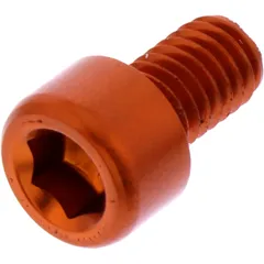 HEX SOCKET CAP SCREW JMP M6X1.00MM 10MM ALU ORANGE