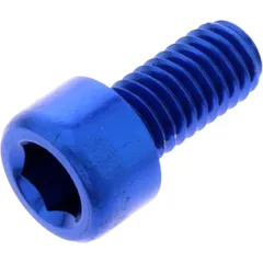 HEX SOCKET CAP SCREW JMP M6X1.00MM 12MM BLUE