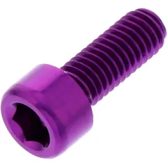 HEX SOCKET CAP SCREW JMP BOLT M6X1.00MM 16MM ALUMINIUM PURPLE
