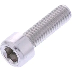 Zylinderschraube M6X1.00 mm 20 mm aus Aluminium - silber
