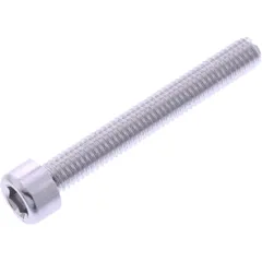 Aluminum Hex Socket Cap Screw M6X1.00 mm 45 mm