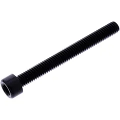 Zylinderschraube M6X1.00 mm 55 mm Aluminiumschraube schwarz