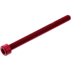 Zylinderschraube JMP Bolt M6X1.00 mm 70 mm Aluminium rot