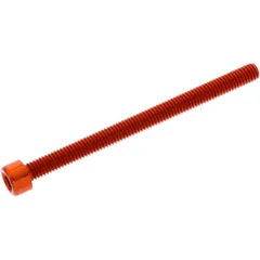 Zylinderschraube M6x1.00 mm 80 mm Alu orange