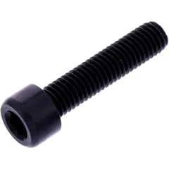 Zylinderschraube für Motorräder M8x1.25mm 35mm Aluminium schwarz