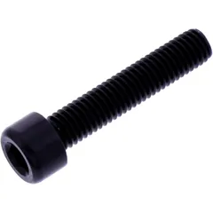 Zylinderschraube JMP M8x1.25 40 mm Aluminium schwarz