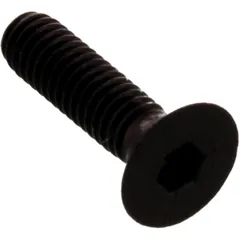 Countersunk Bolt M4x0.7mm 15mm Aluminium Black