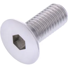 Senkschraube JMP M8X1.25mm 20mm Alu silber