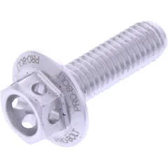 Sechskantschraube M5X0.8 mm 16 mm Alu Racing silber