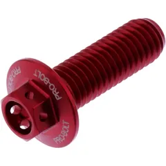 Sechskantschraube JMP Bolt M8X1.25MM 25MM Aluminium rot