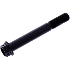 Sechskantschraube JMP M10 x 1.25 mm 75 mm Alu Racing schwarz