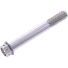 Schraube JMP Sechskant M10 x 1.25 mm 75 mm Alu Racing silber