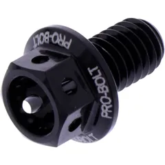 Sechskantschraube JMP Bolt M6X1 mm 10 mm Alu Racing schwarz