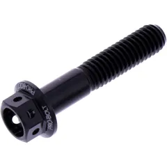 Sechskantschraube JMP Bolt M6X1 mm 30 mm Alu Racing schwarz