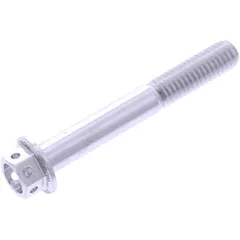 Sechskantschraube JMP Bolt M6X1 45 mm Alu Racing Silber