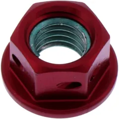 SPROCKET NUT JMP BOLT M8X1.25MM ALU RACING RED