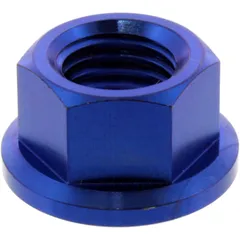 JMP Collar Nut M10 x 1.25 mm Titanium Blue