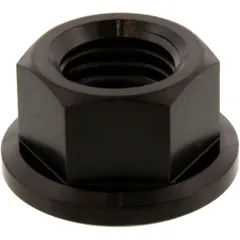 COLLAR NUT M10X1.25MM TITAN BLACK for Motorcycles