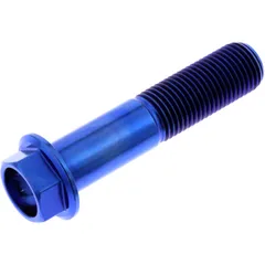 Sechskantschraube M12 X 1.25 mm 55 mm Titan blau