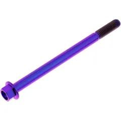 Sechskantschraube M6x1 mm 85 mm Titan violett