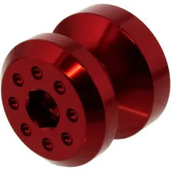 Aufnahmehülse Einzeln JMP Bolt M8 Alu rot passend für: Kawasaki Z, ZX - 6R, ZX - 10R
