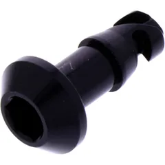 Schnellverschlussschraube JMP alu Verkleidung 17 mm Innensechskant schwarz