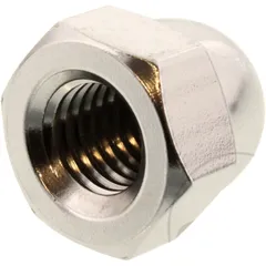 CAP NUT JMP BOLT M10X1.5MM ALUMINIUM SILVER